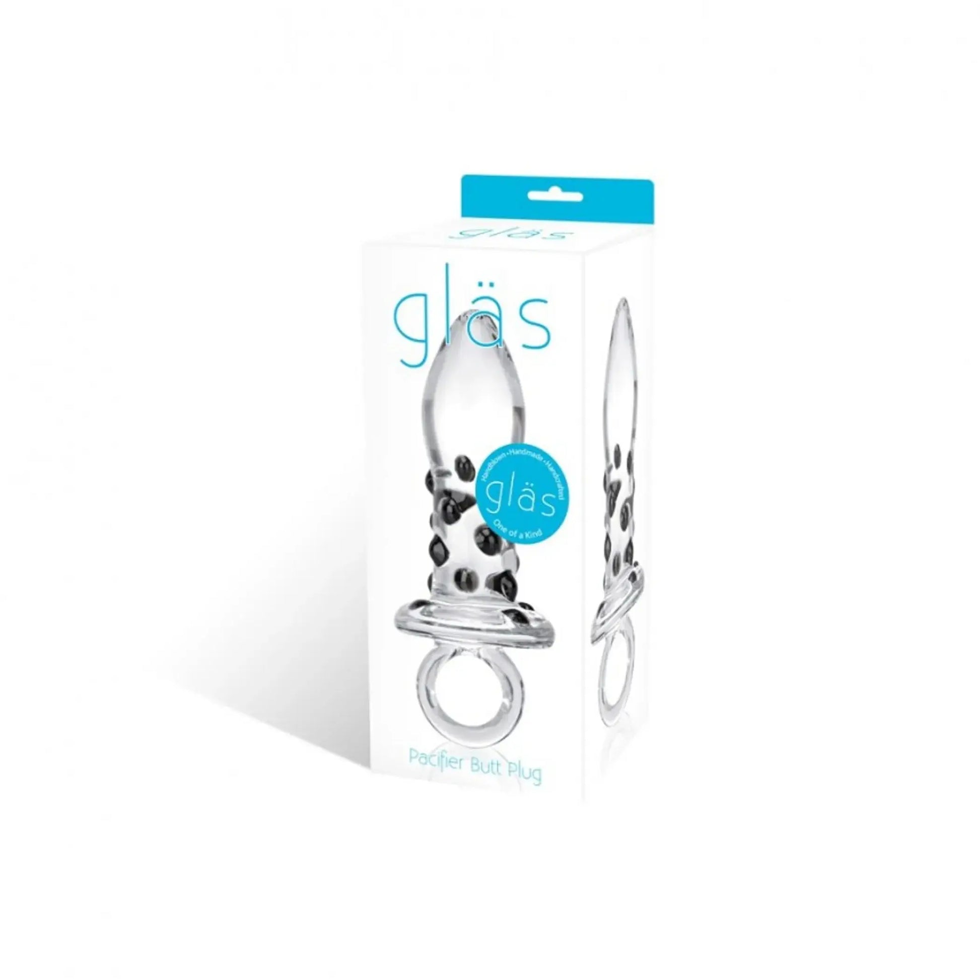 Glas Pacifier Butt Plug Electric / Hustler Lingerie