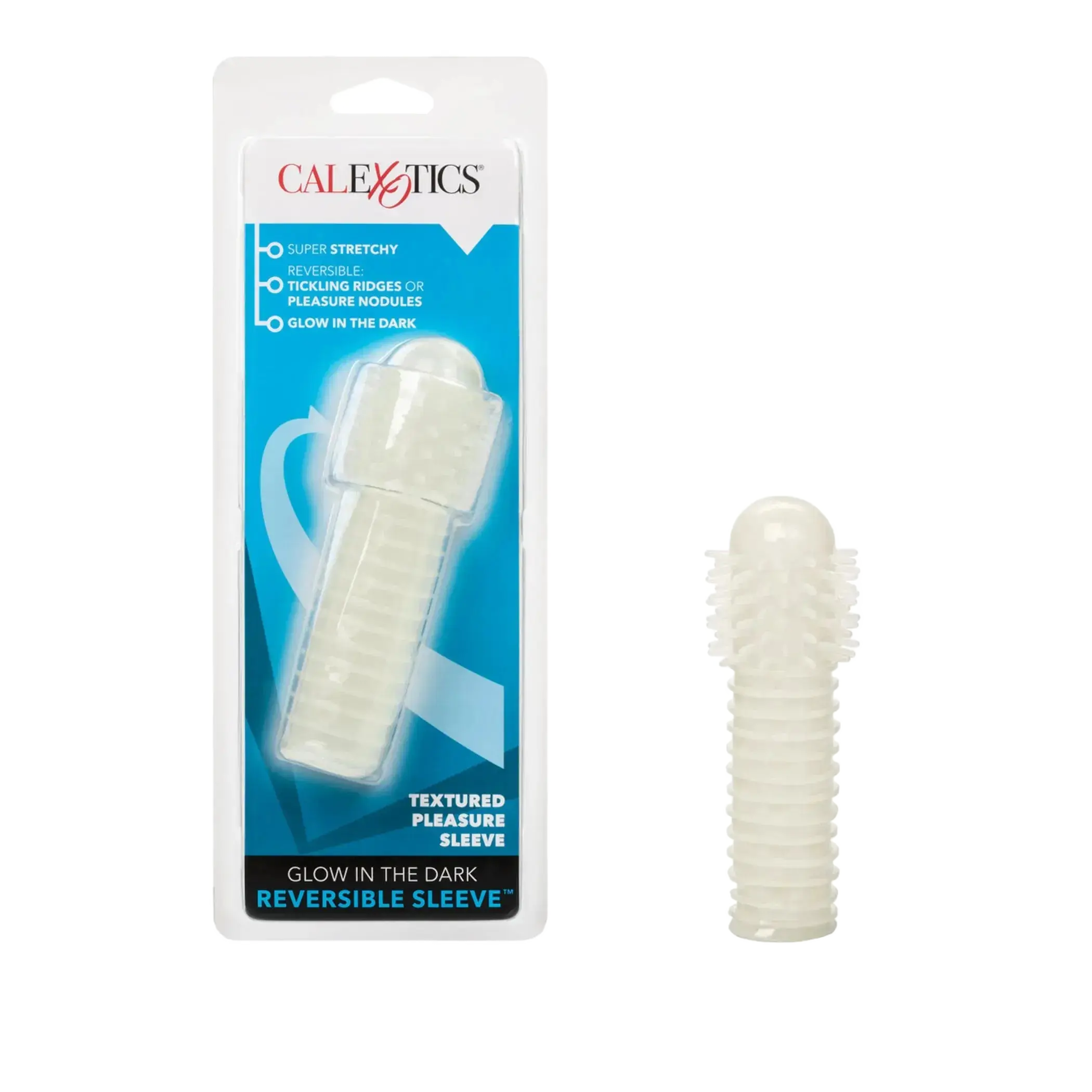 GLOW-IN-THE-DARK REVERSIBLE SLEEVE California Exotic Novelties