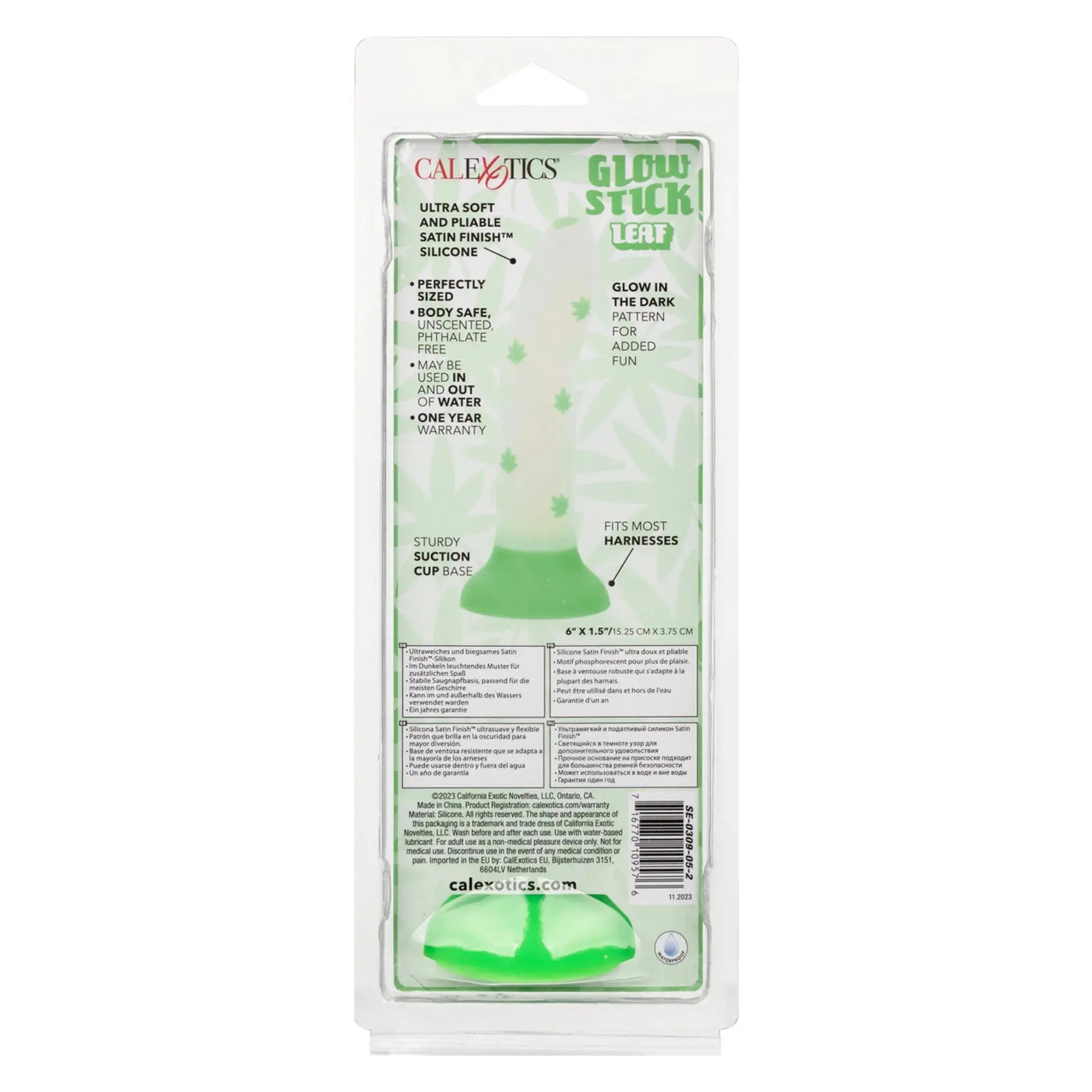 Glow Stick Leaf Dildo California Exotic Novelties