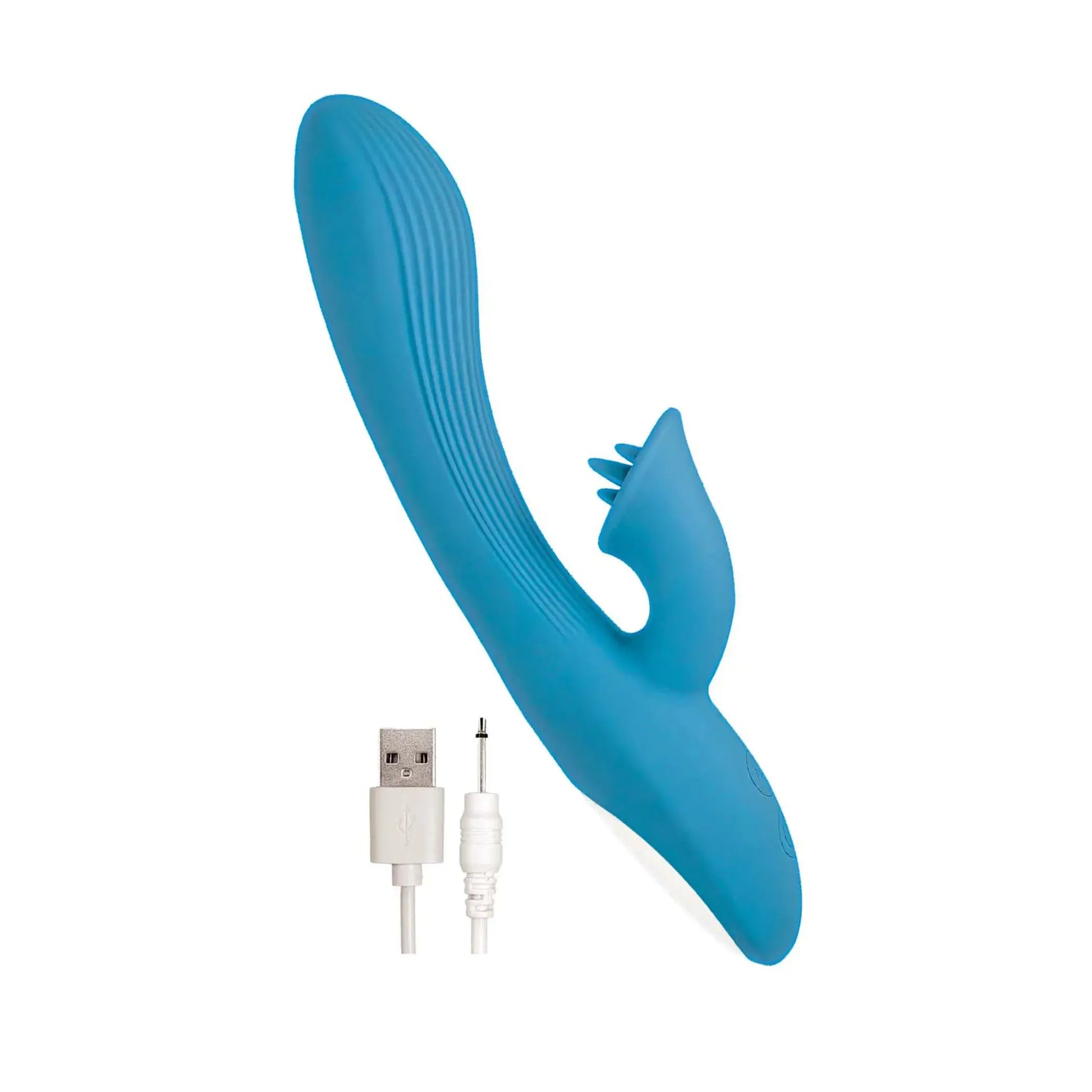Goddess Lavish Desire Blue Rabbit Vibrator Nasstoys
