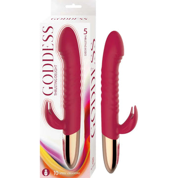 Goddess Thrusting Delight Red Nasstoys
