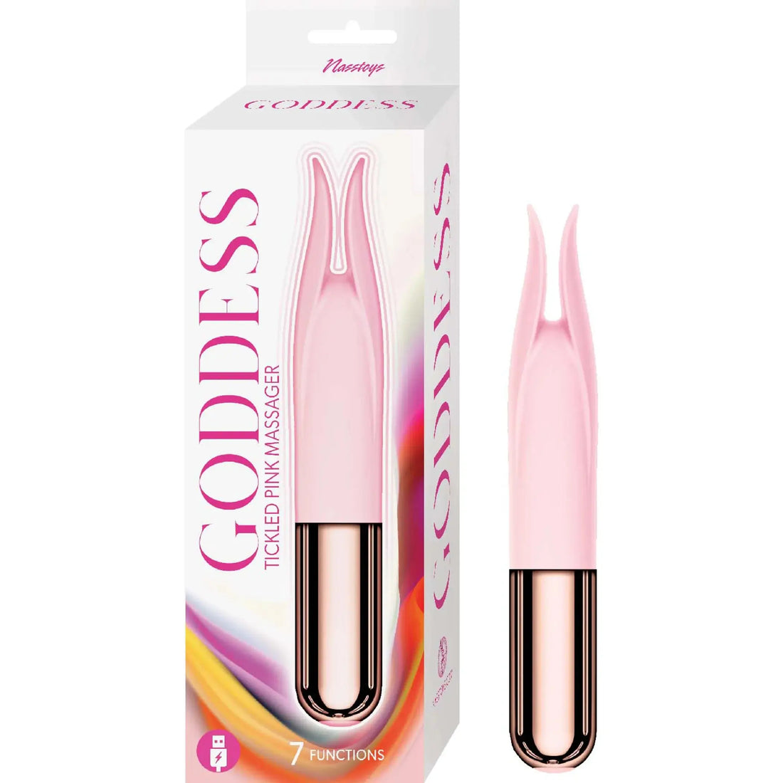 Goddess Tickled Pink Massager Nasstoys