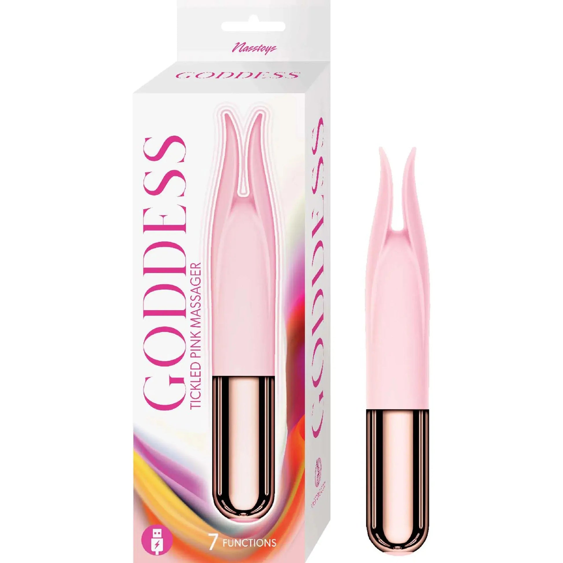 Goddess Tickled Pink Massager Nasstoys