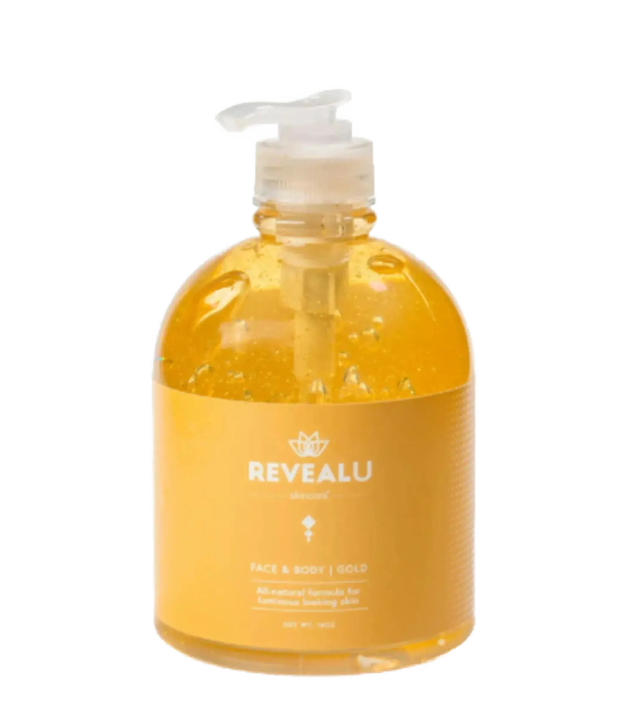 Gold - Face & Body Gel (Professional) 16 oz Revealu Skincare