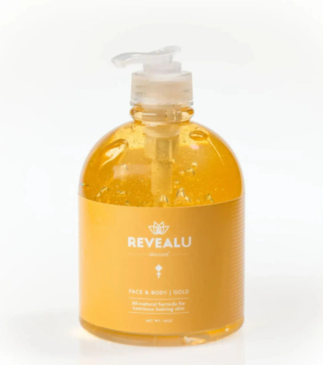 Gold - Face & Body Gel (Professional) 16 oz Revealu Skincare