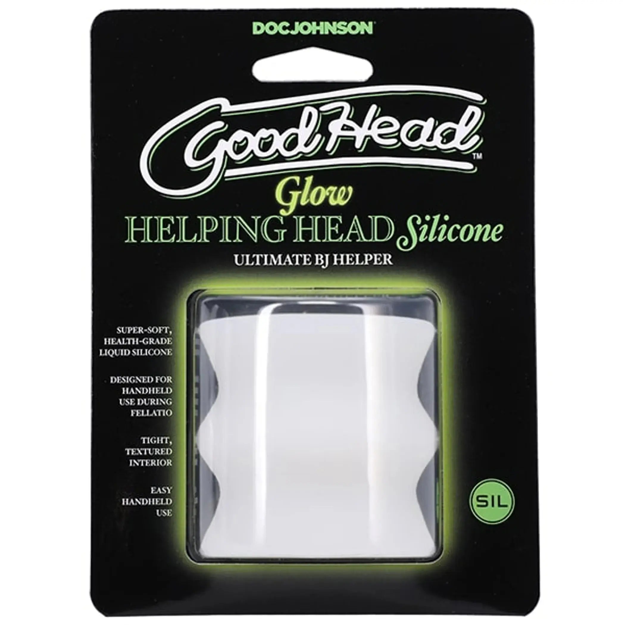 Goodhead Glow Helping Hand Silicone Frost Doc Johnson Novelties