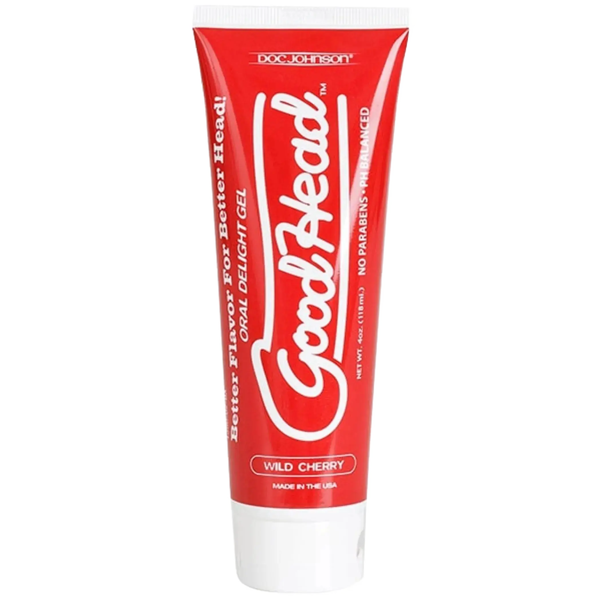 GOODHEAD ORAL DELIGHT GEL 4 OZ CHERRY (BULK) Doc Johnson Novelties
