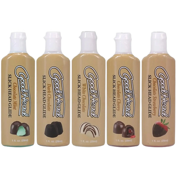GOODHEAD ORAL DELIGHT GEL 5 PK CHOCOLATES Doc Johnson Novelties