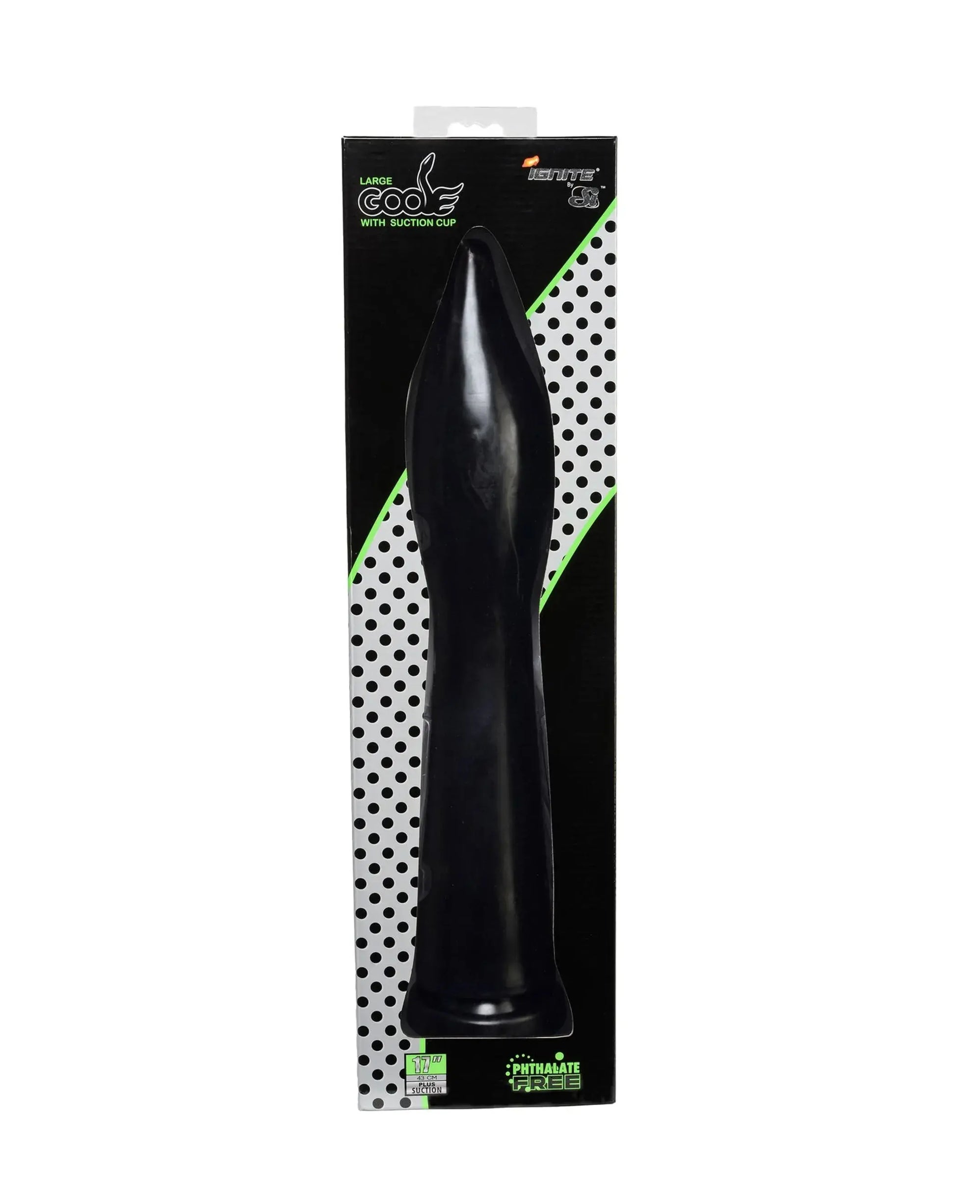 Goose with Suction Large Black SI Novelties