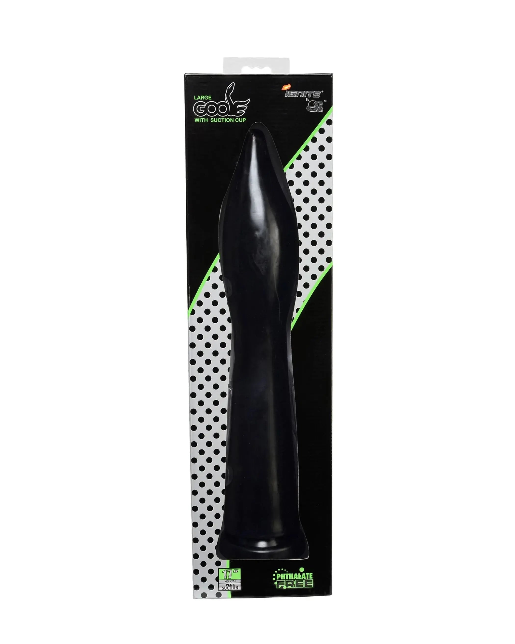 Goose with Suction Large Black SI Novelties