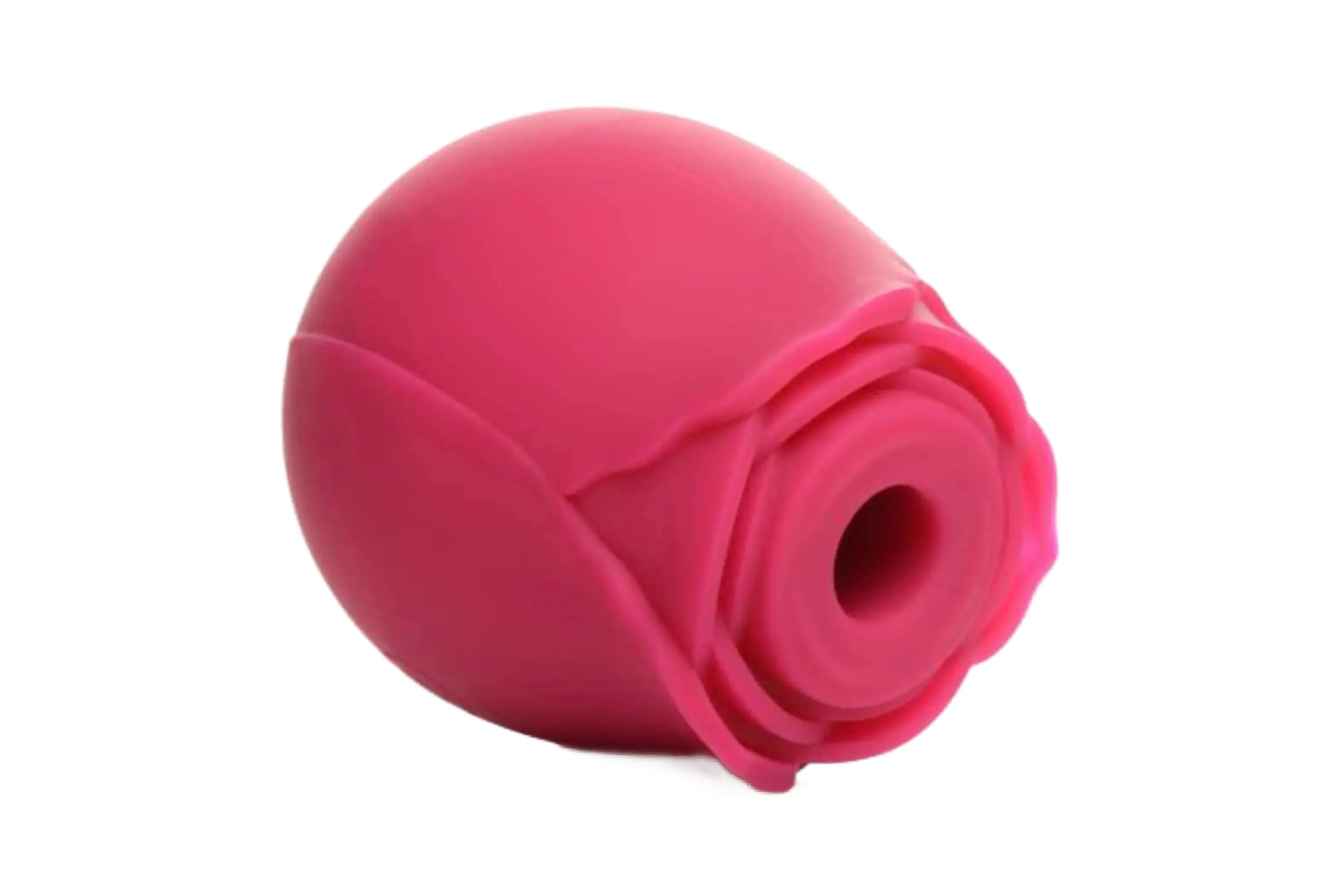 GOSSIP ROSE 10X SILICONE CLIT SUCTION STIMULATOR BURGUNDY CURVE NOVELTIES