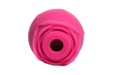 GOSSIP ROSE 10X SILICONE CLIT SUCTION STIMULATOR MAGENTA CURVE NOVELTIES