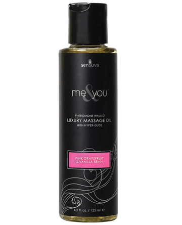 ME & YOU MASSAGE OIL GRAPEFRUI VANIILLA 4.2 OZ Sensuva