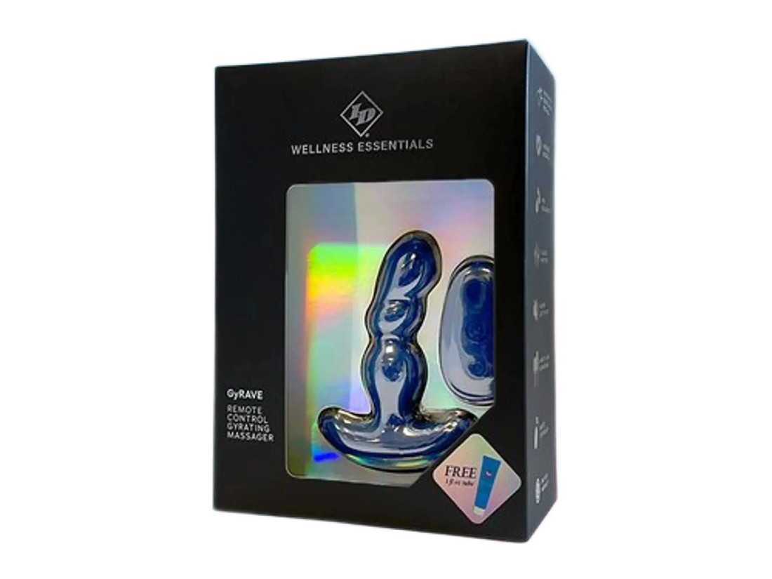 GYRAVE REMOTE CONTROL GYRATING MASSAGER ID Lube