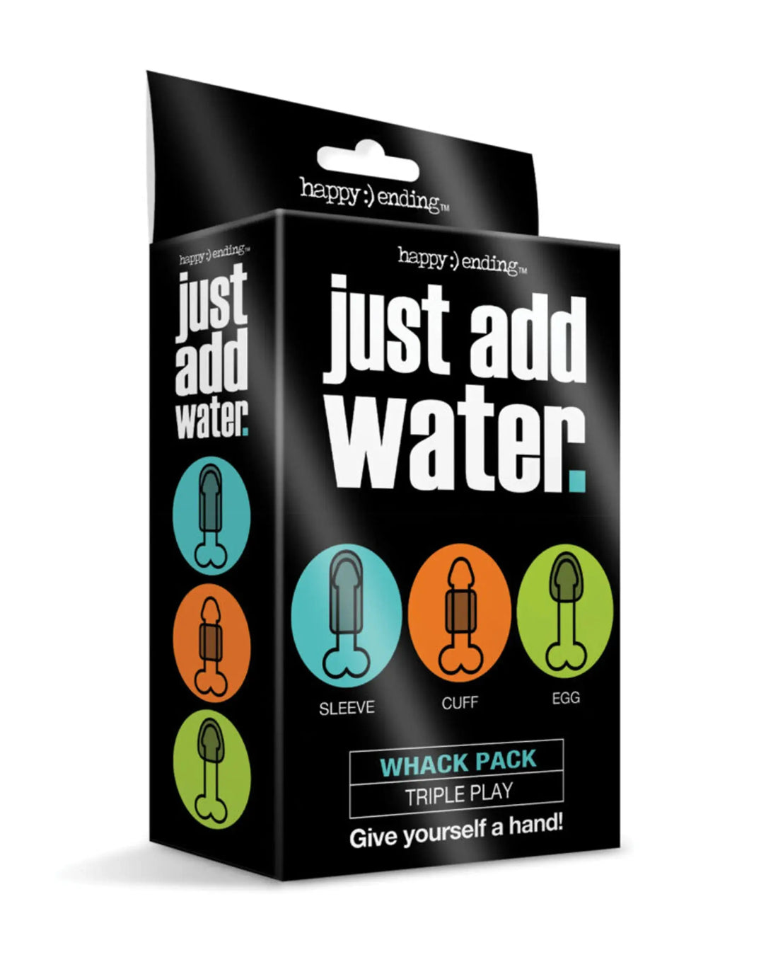 HAPPY ENDING JUST ADD WATER WHACK PACK TRIPLE PLAY Global Novelties