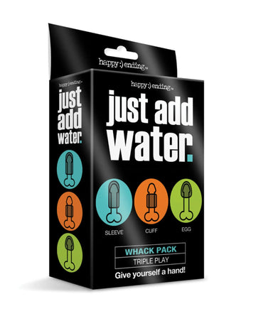 HAPPY ENDING JUST ADD WATER WHACK PACK TRIPLE PLAY Global Novelties