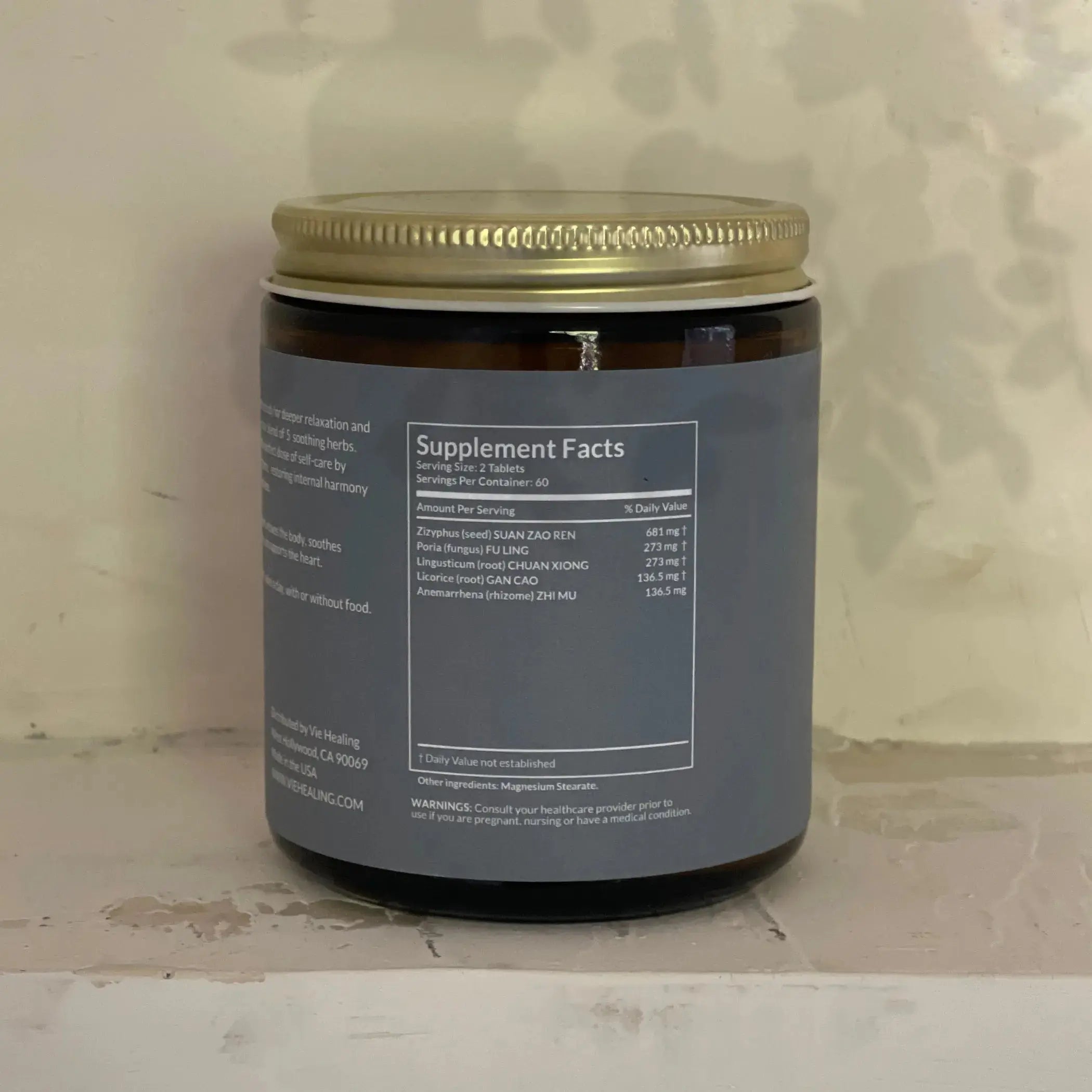 HUANHE Calm Supplements Vie Healing