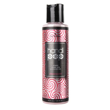 Handipop Strawberry Massage Gel 4.2 oz Sensuva