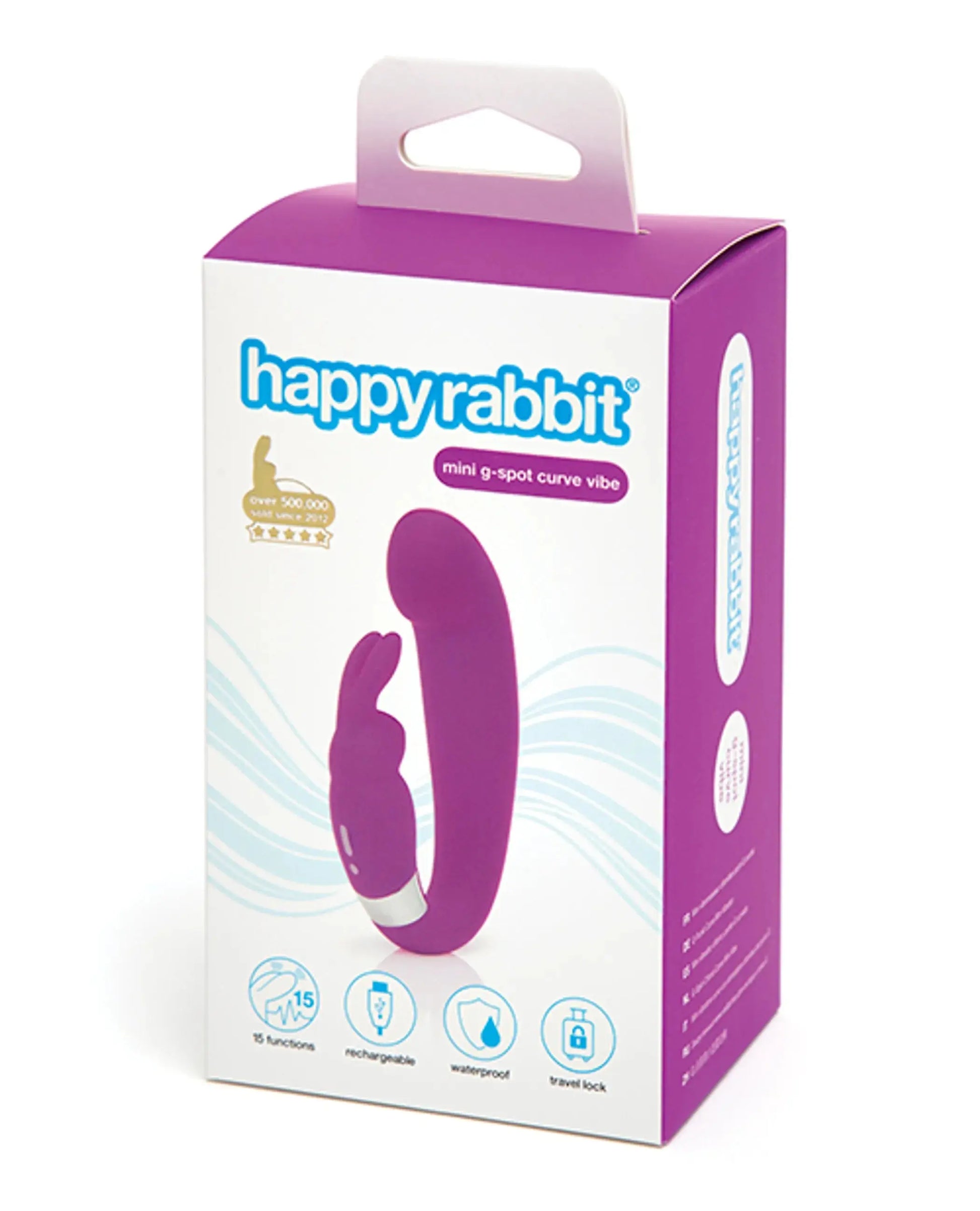 Happy Rabbit G-Spot Clitoral Curve Vibrator Love Honey