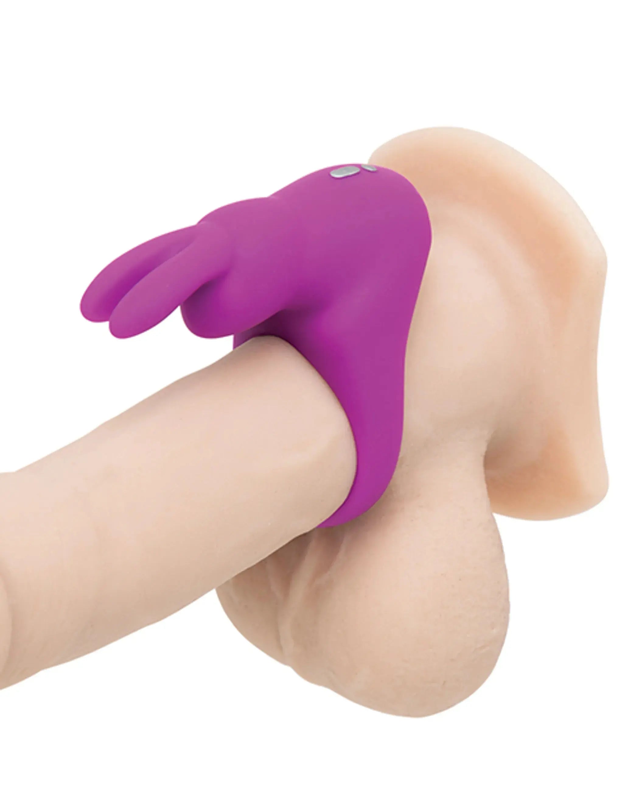 Happy Rabbit Rabbit Cock Ring Purple Love Honey