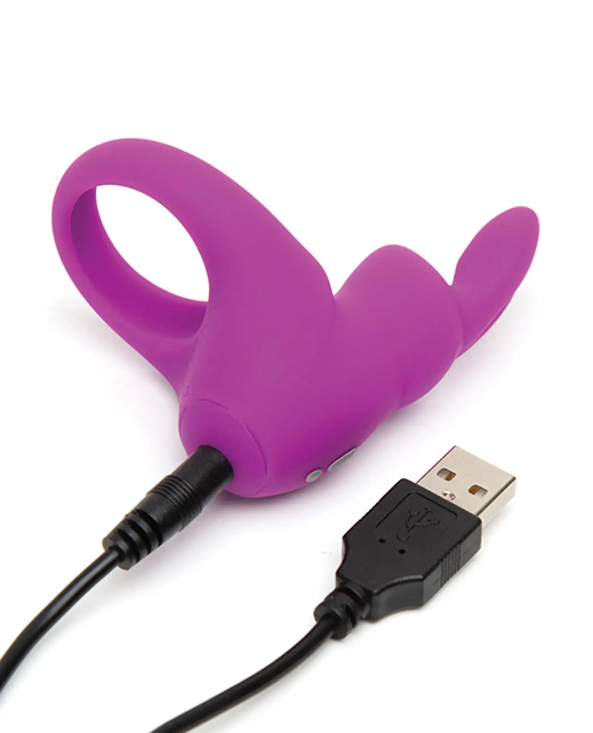 Happy Rabbit Rabbit Cock Ring Purple Love Honey