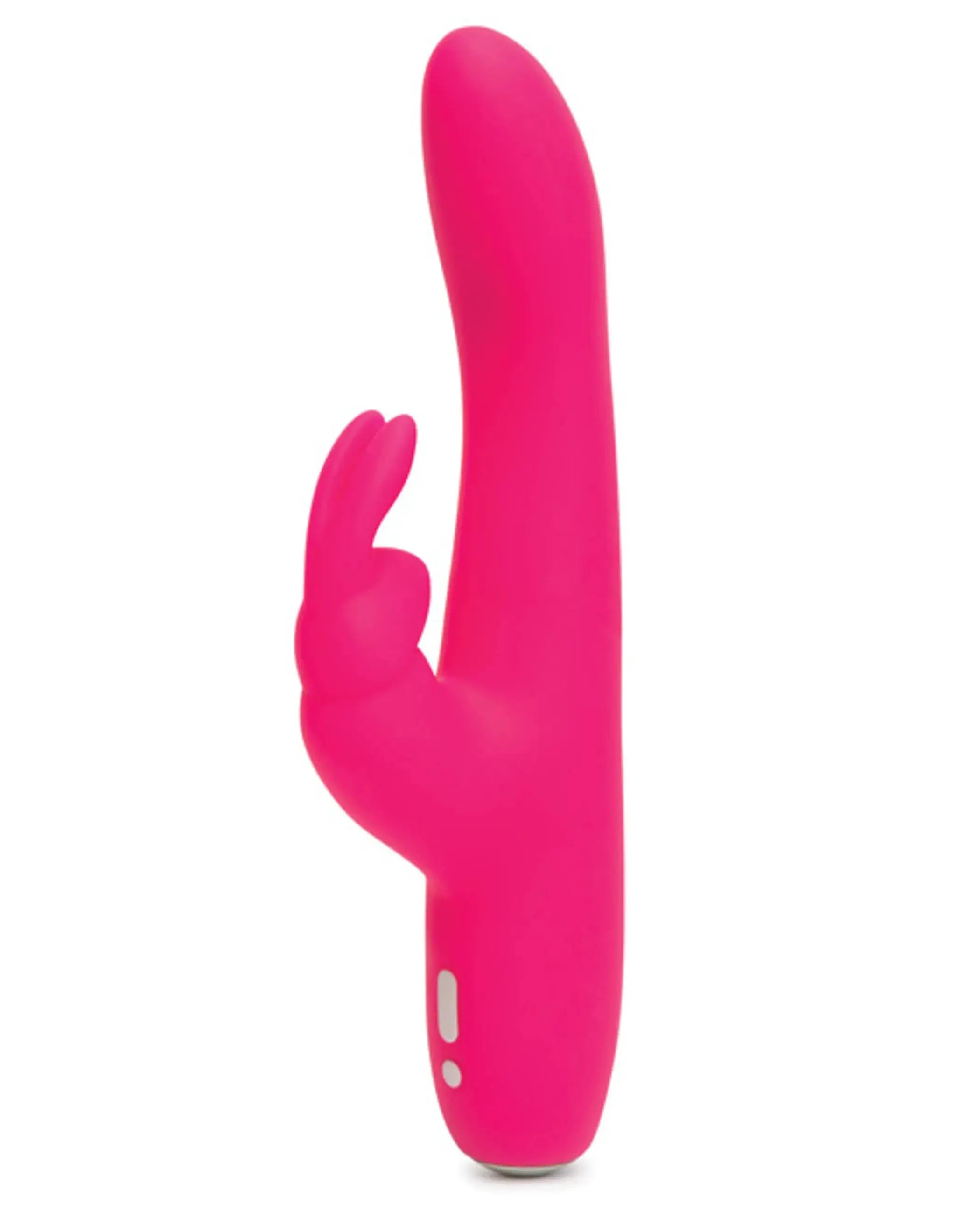 Happy Rabbit Slimline Curve Rechargeable Vibrator Pink Love Honey