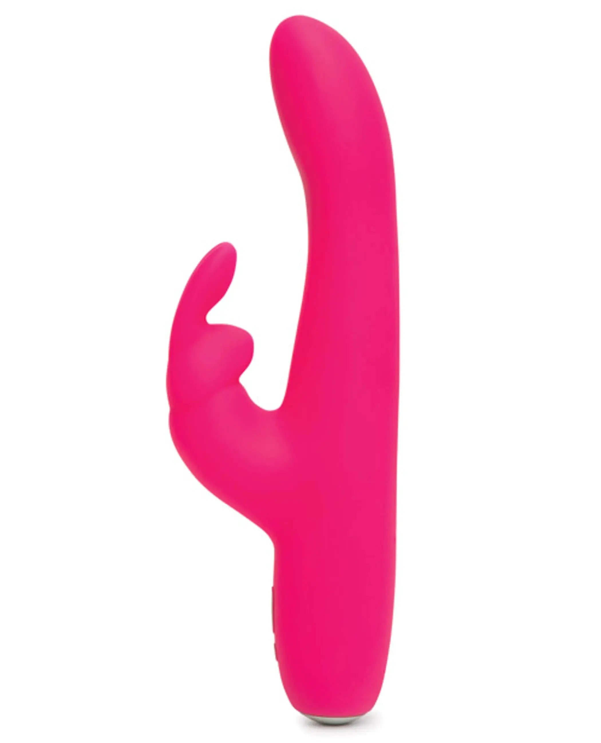 Happy Rabbit Slimline Curve Rechargeable Vibrator Pink Love Honey