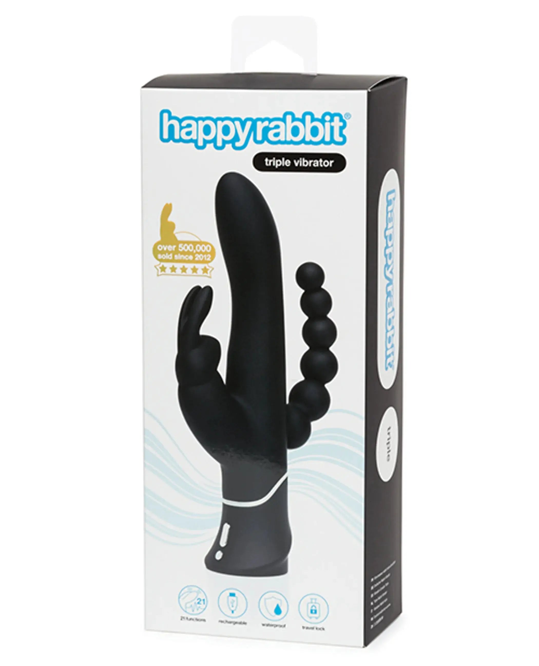 Happy Rabbit Triple Curve Rechargeable Rabbit Love Honey