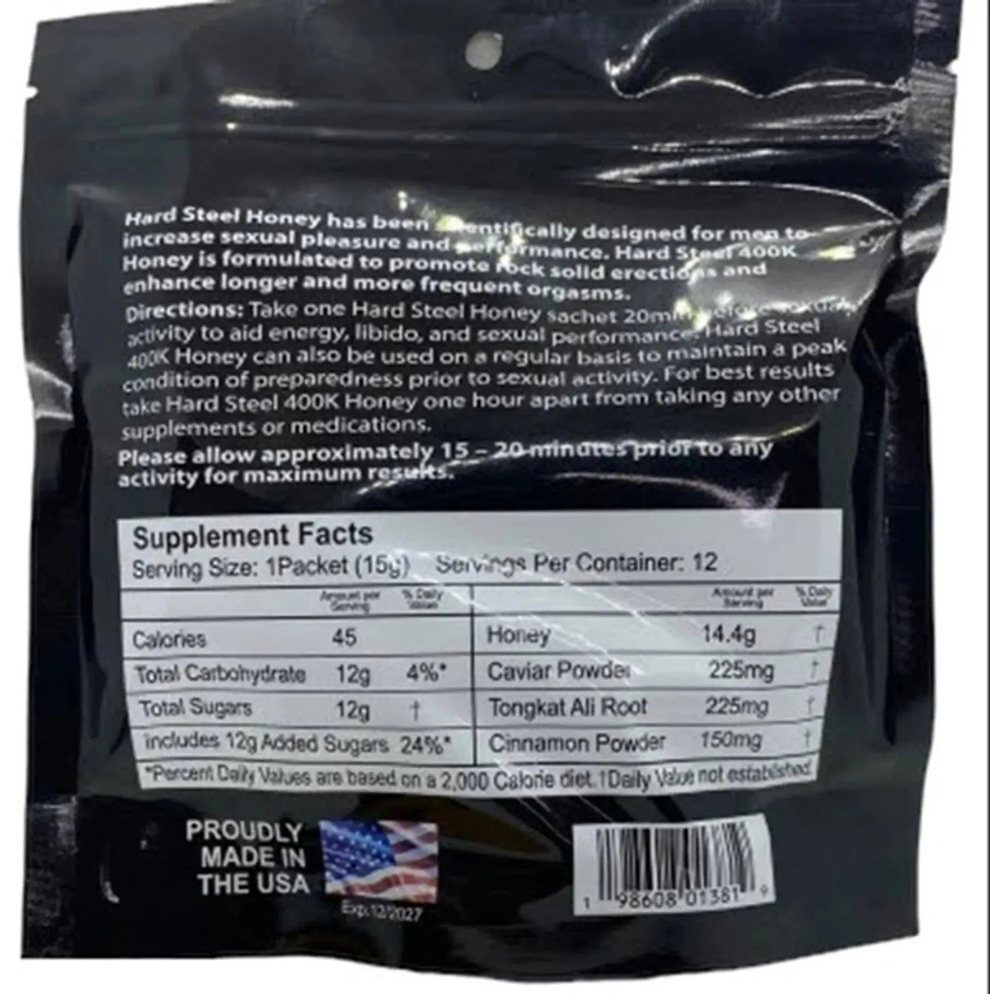 Hard Steel Hazelnut Honey Supercore Products Group