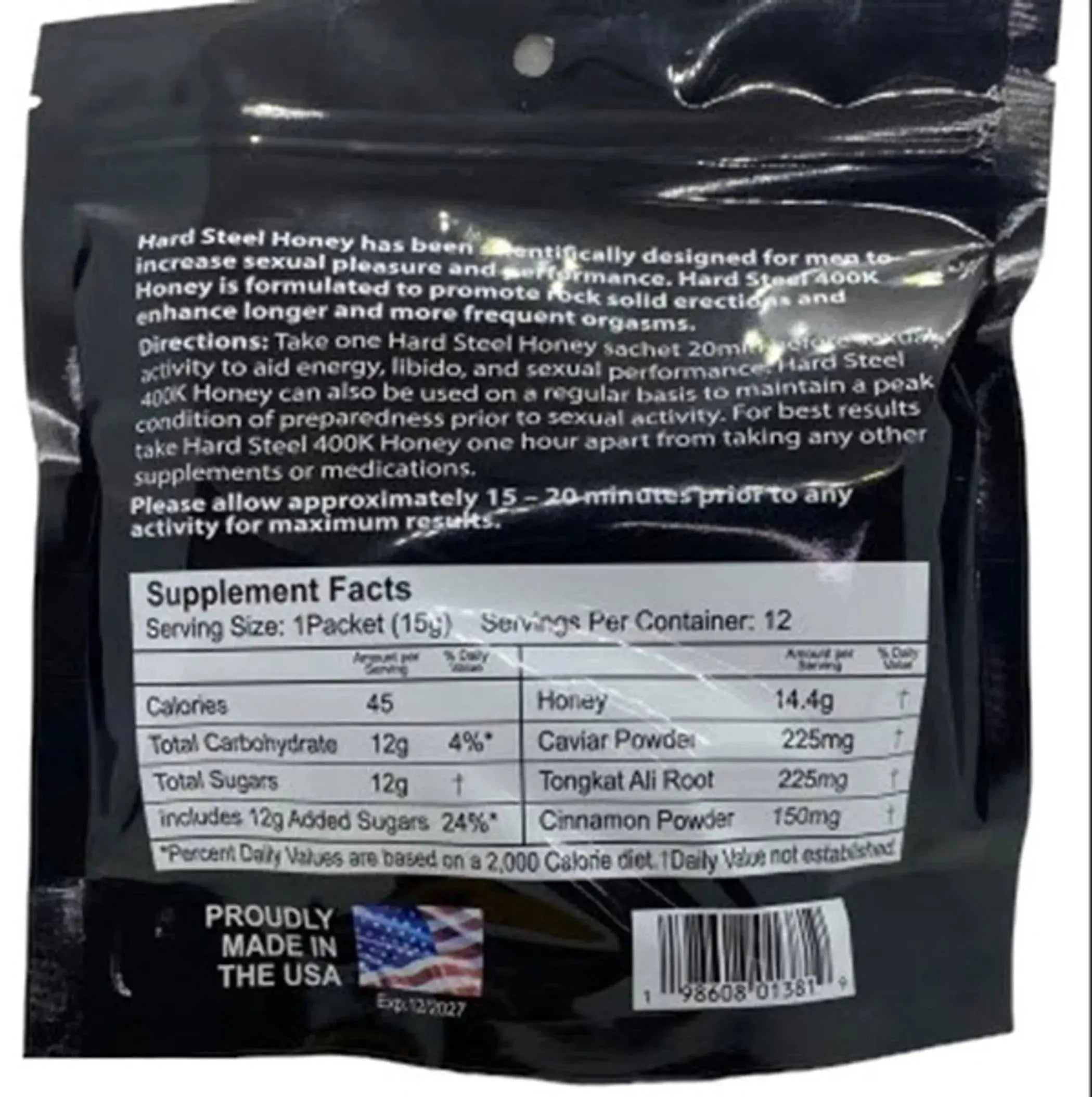 Hard Steel Hazelnut Honey Supercore Products Group