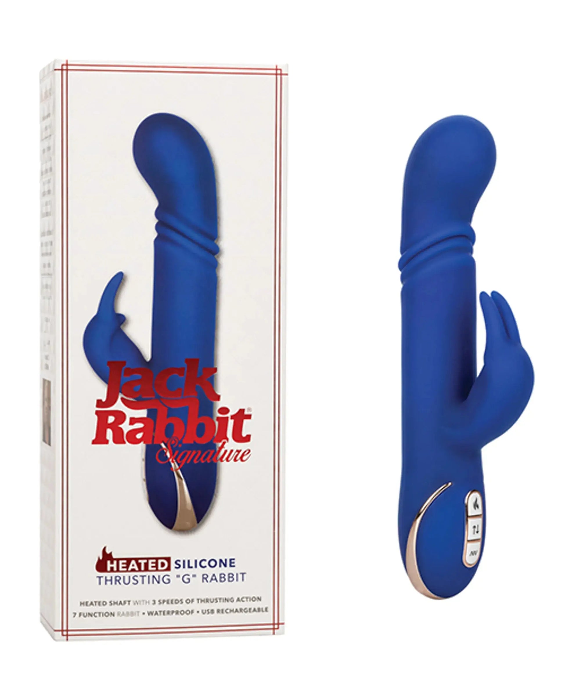 Heated Silicone Thrusting G Rabbit California Exotic Novelties