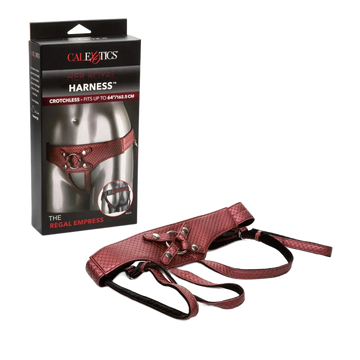 HER ROYAL HARNESS THE REGAL EMPRESS RED California Exotic Novelties