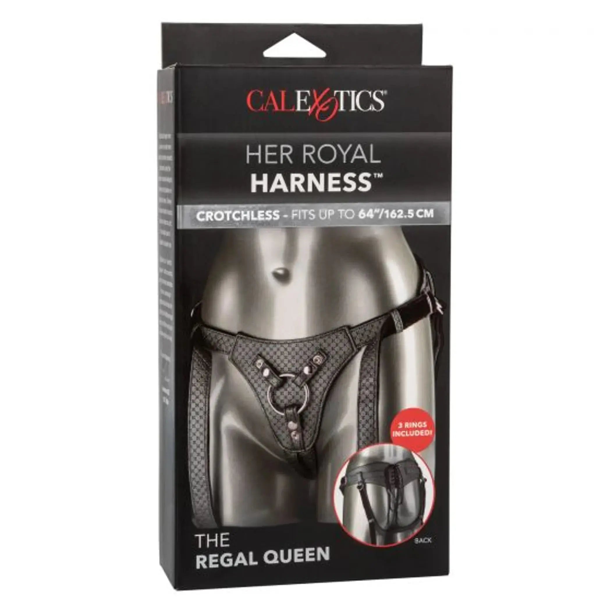 Her Royal Harness The Regal Queen Pewter California Exotic Novelties