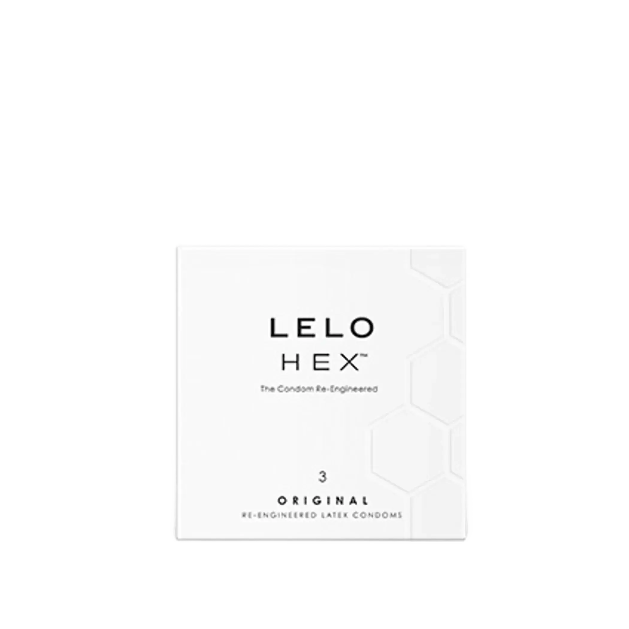 HEX ORIGINAL CONDOM 3PK (NET) Lelo