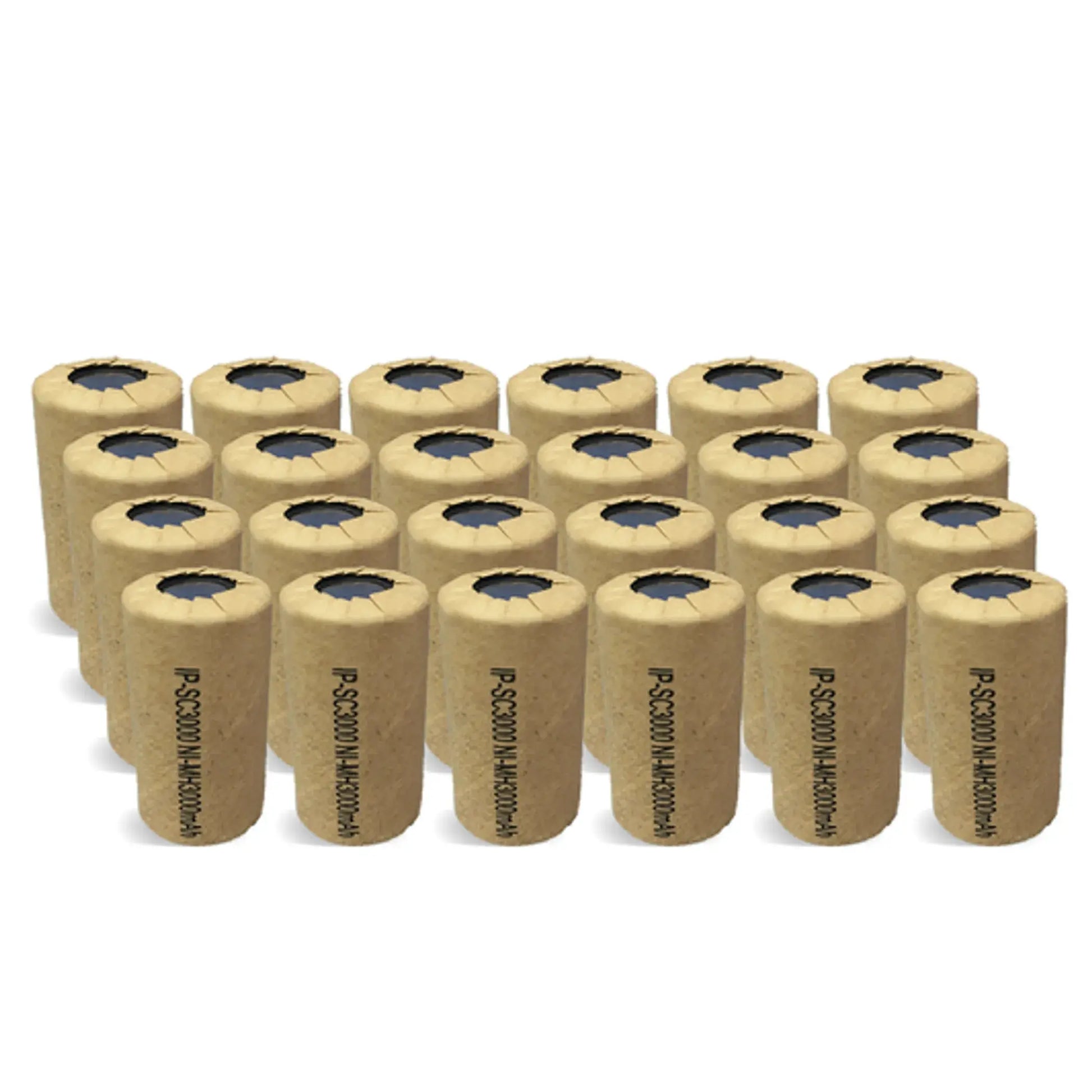 High Capacity Sub C Ni-Mh 3000mAh Flat Top Battery 4-Pack IP Power