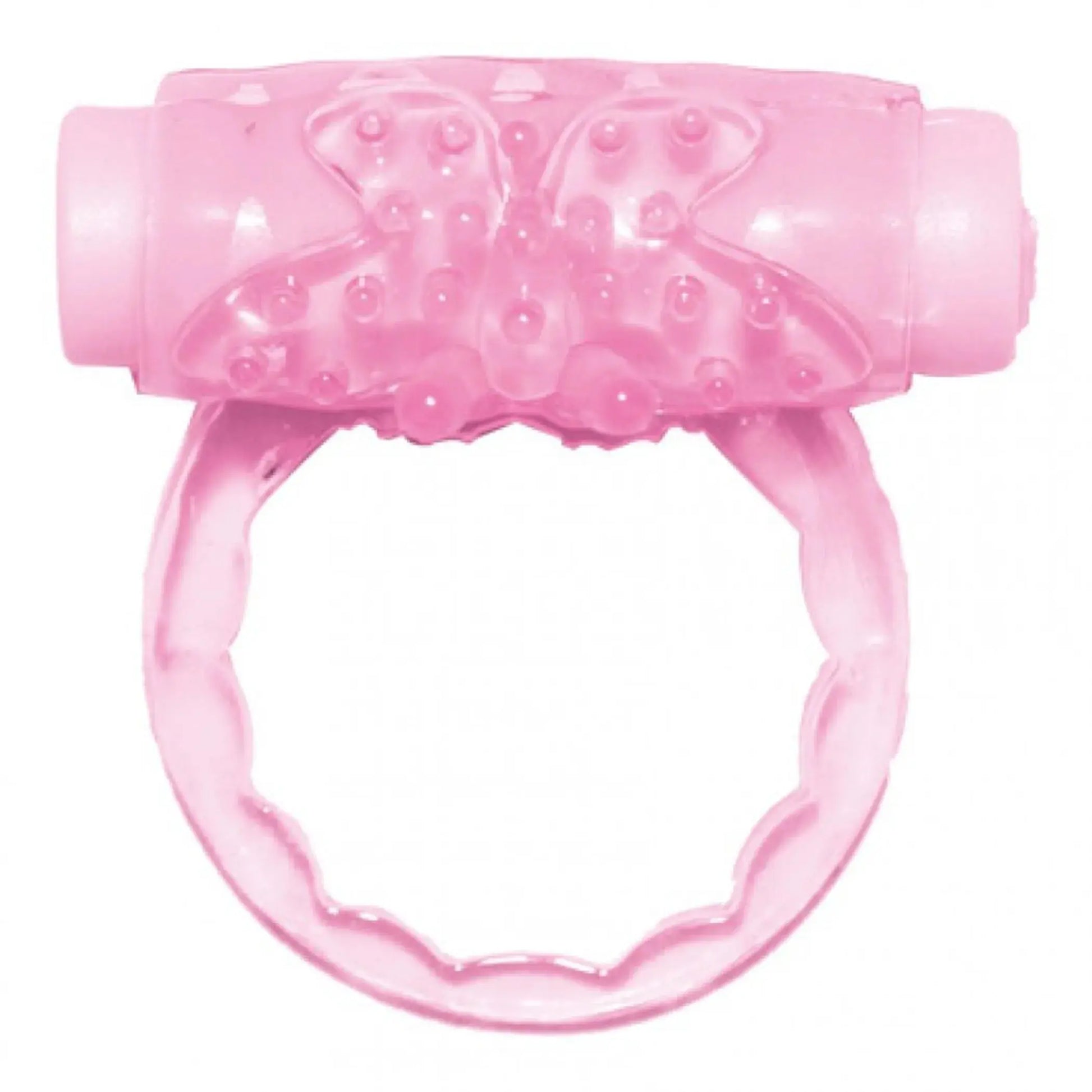 Humm Dinger Turbo Vibrating Cock Ring Magenta HOTT Products