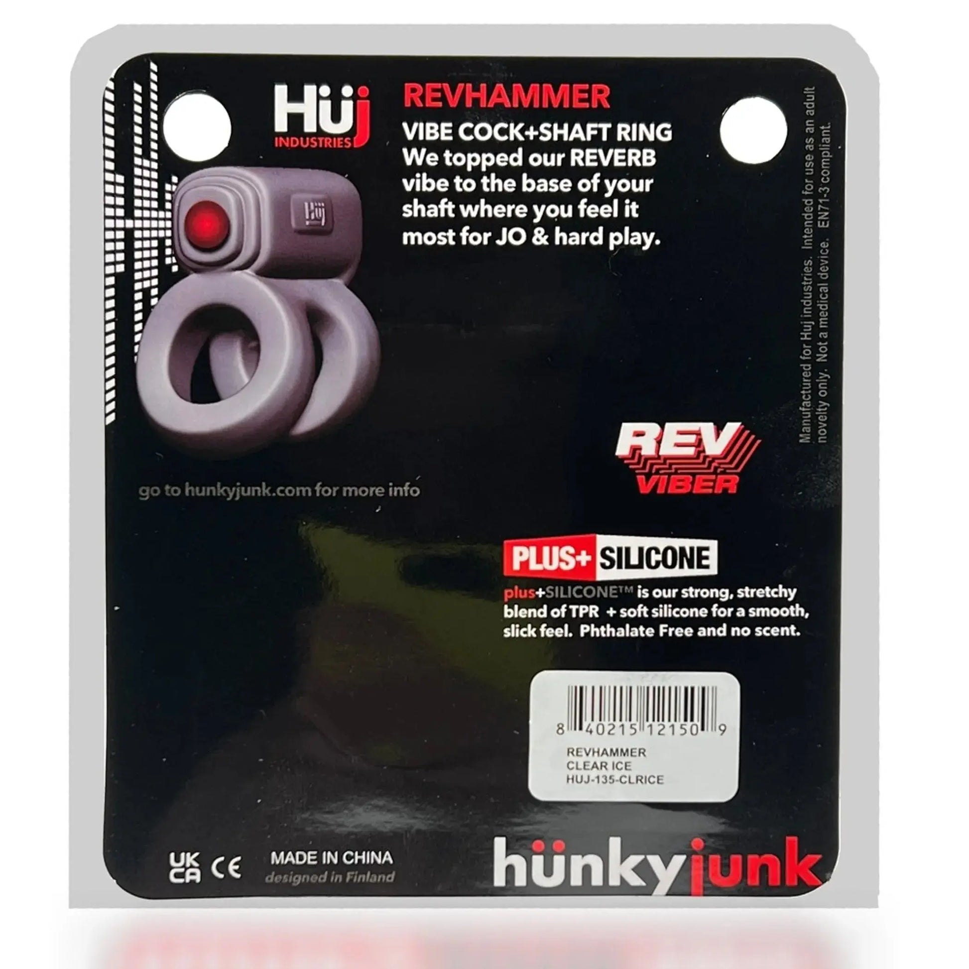 Hunkyjunk Revhammer Clear Ice Net OXBALLS