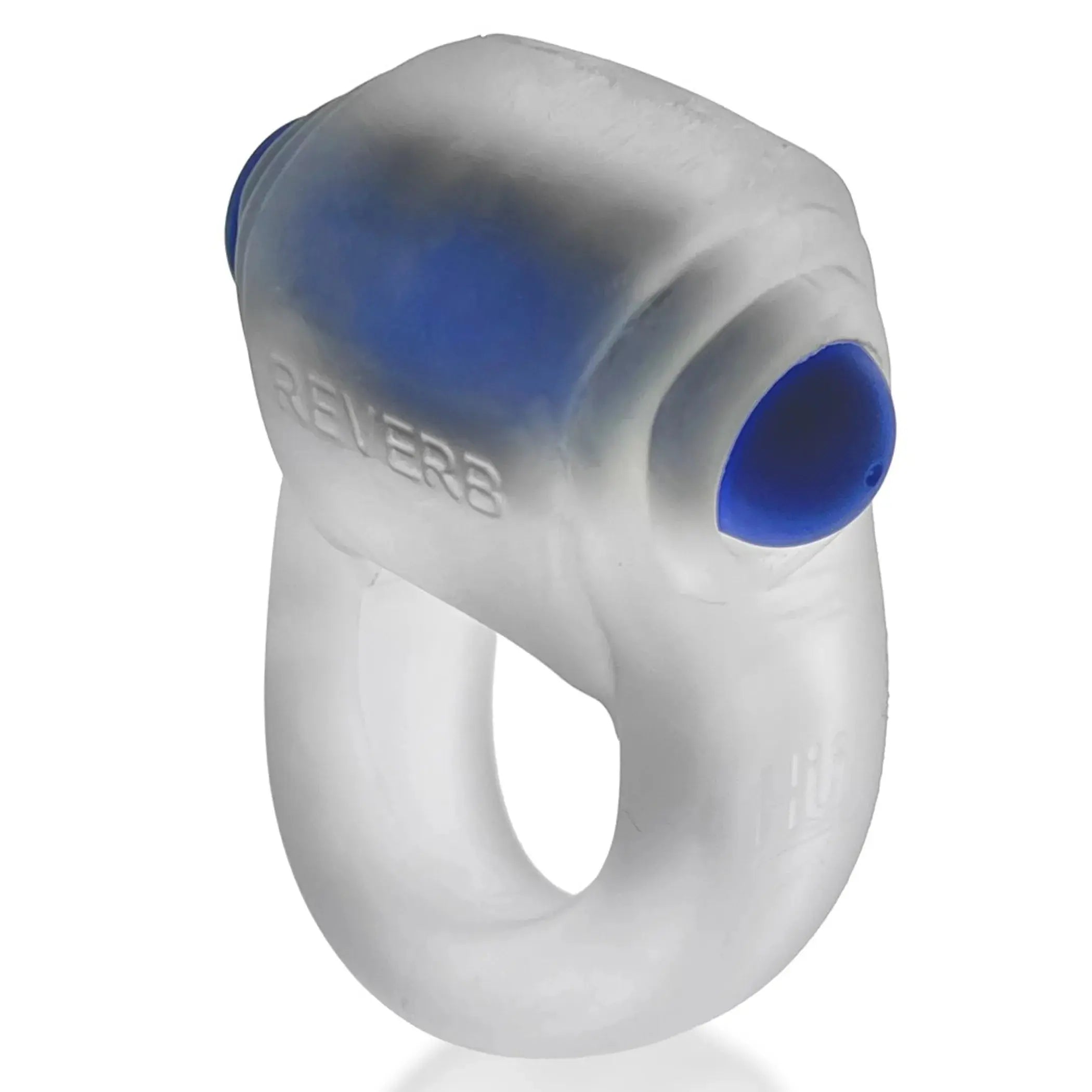 Hunkyjunk Revring Clear Ice Vibrating Ring OXBALLS
