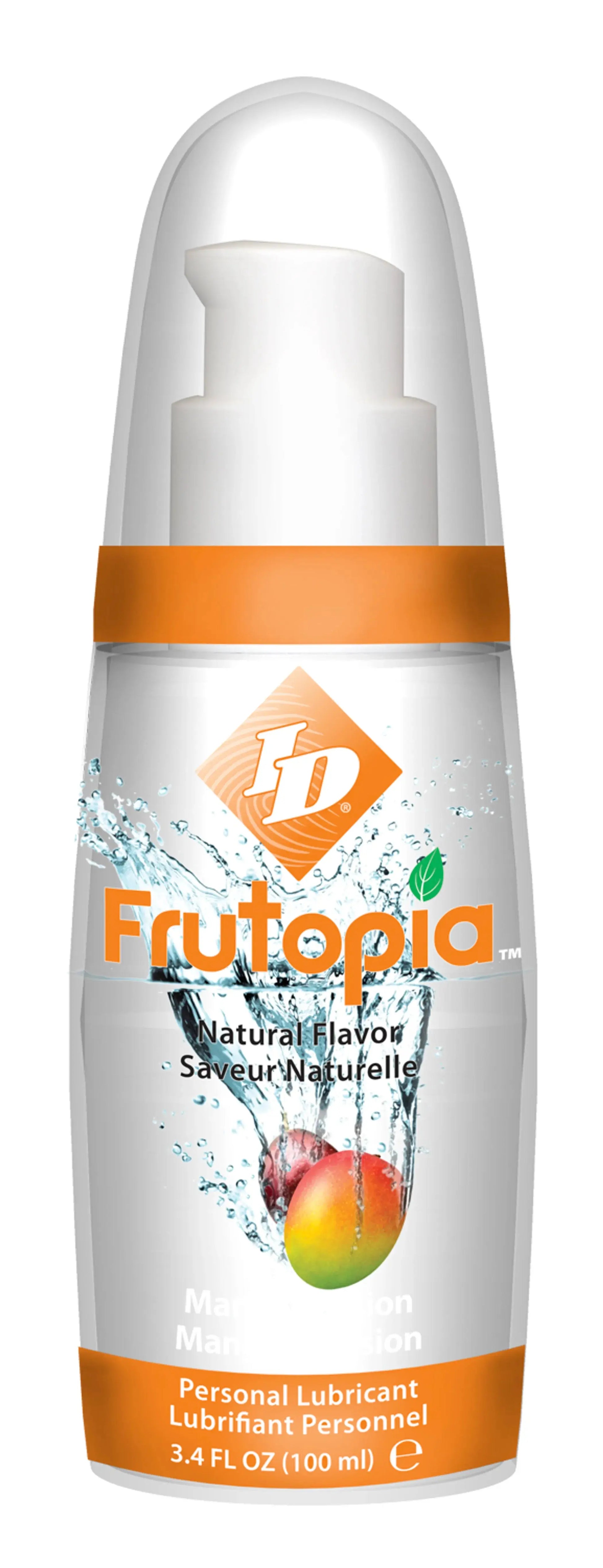 ID Frutopia Natural Mango Passion Lube 3.4 oz ID Lube