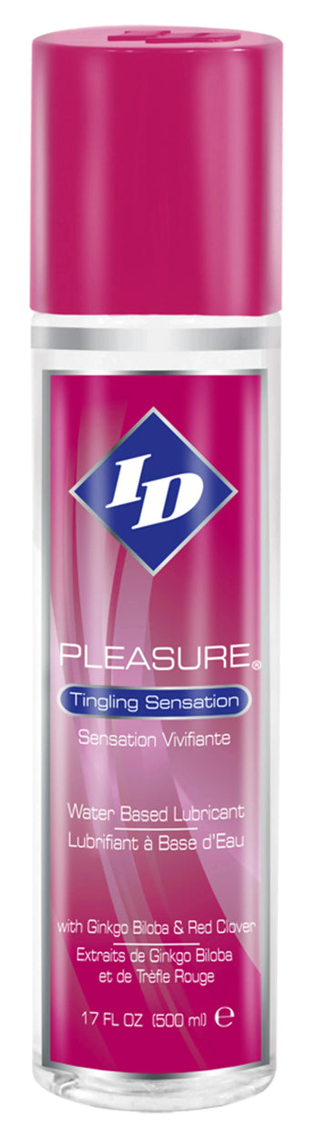 ID Pleasure Tingling Water-Based Lubricant 17 oz ID Lube
