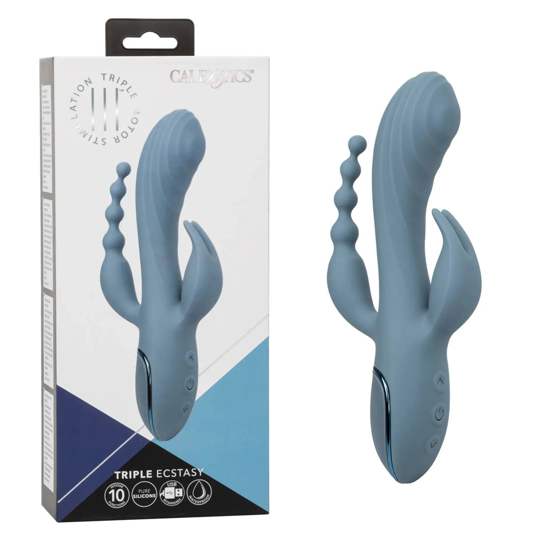 III Triple Ecstasy Rabbit Vibrator California Exotic Novelties