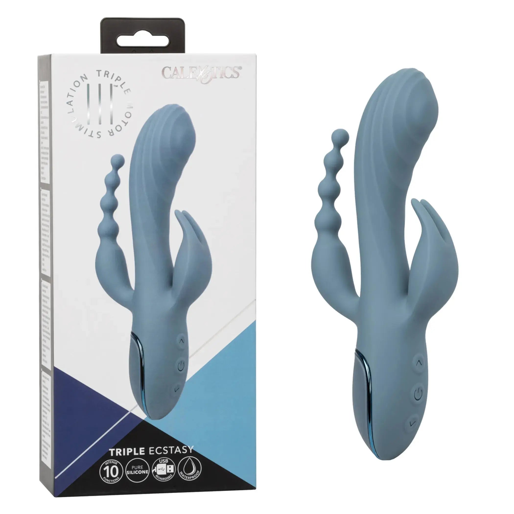 III Triple Ecstasy Rabbit Vibrator California Exotic Novelties