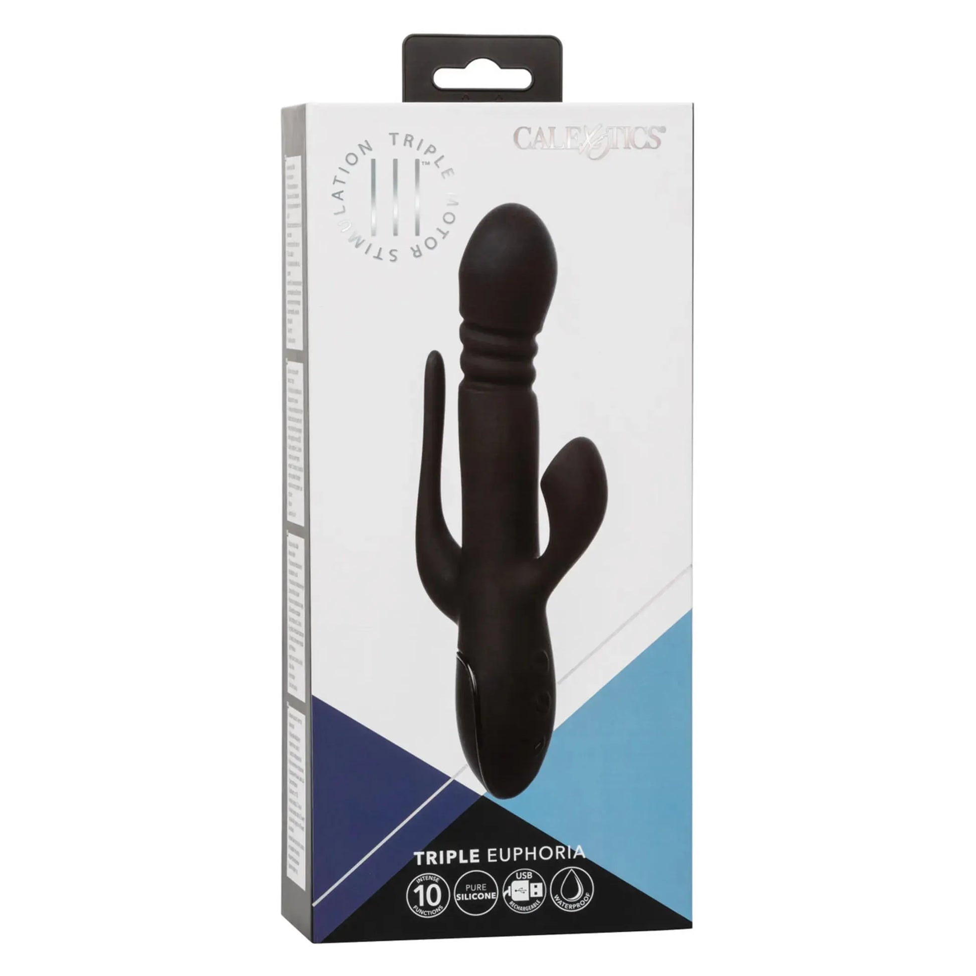 III Triple Euphoria Rabbit Vibrator California Exotic Novelties