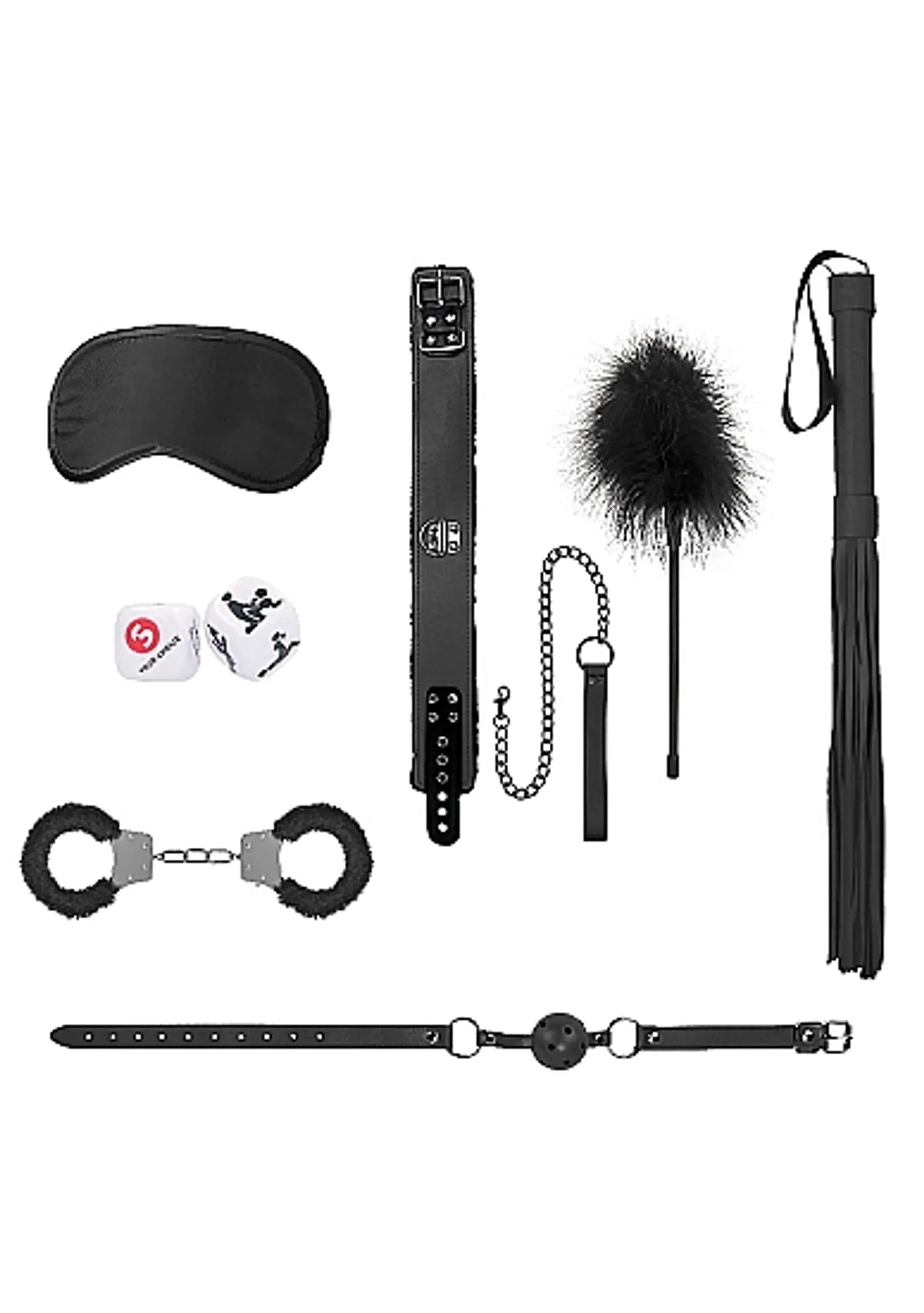 INTRODUCTORY BONDAGE KIT #6 BLK SHOTS AMERICA