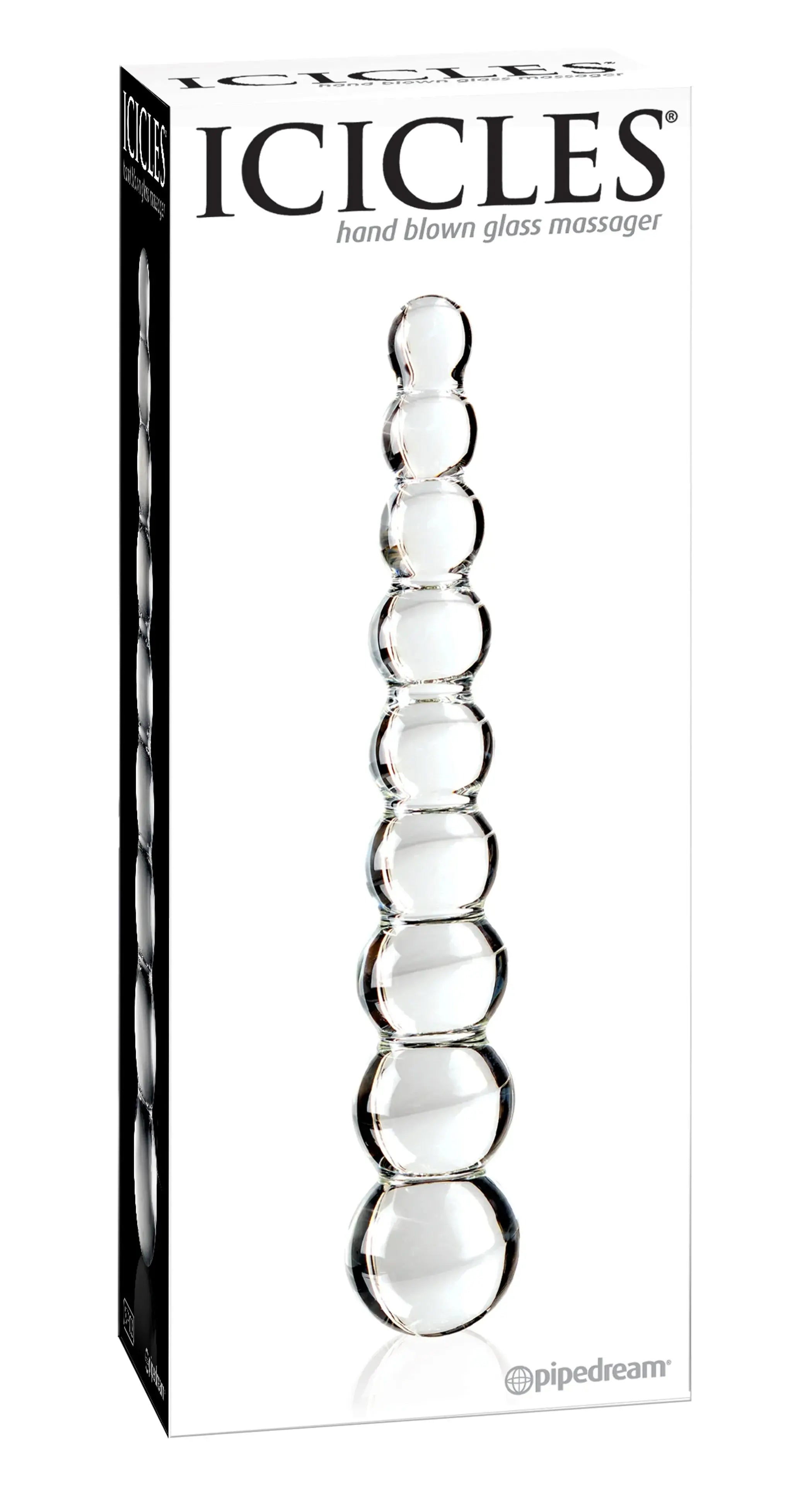 Icicles #2 Glass Anal Beads Pipedream Products