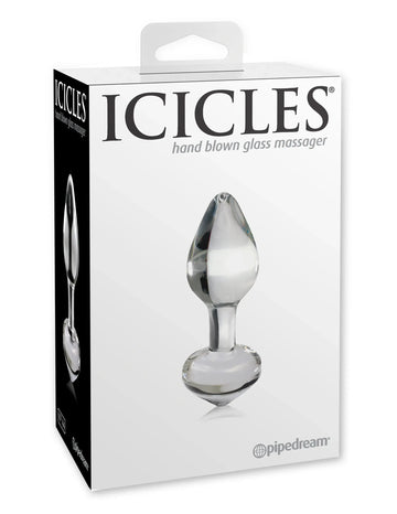Icicles #44 Clear Glass Massager Pipedream Products