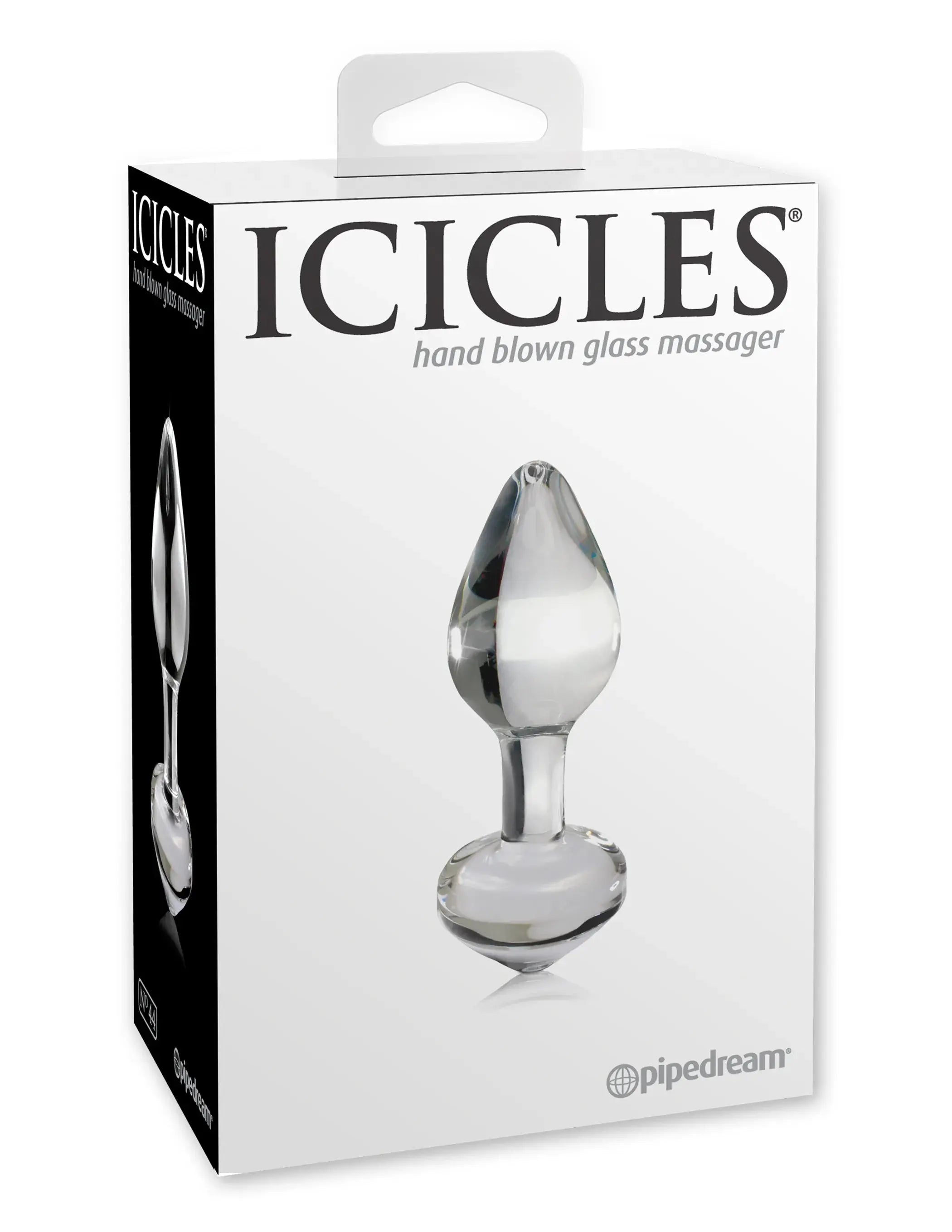 Icicles #44 Clear Glass Massager Pipedream Products