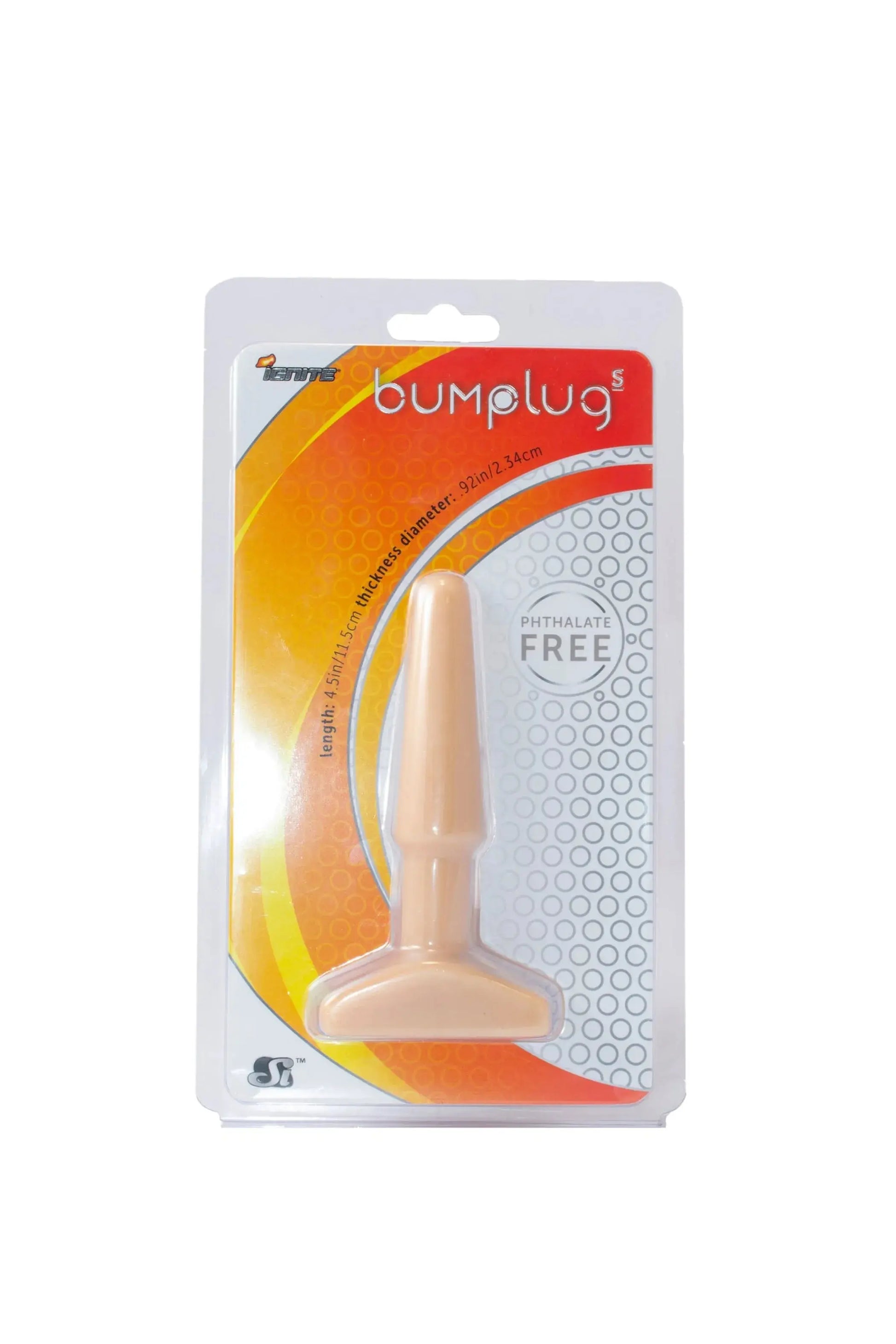 Ignite Butt Plug Vanilla Small SI Novelties