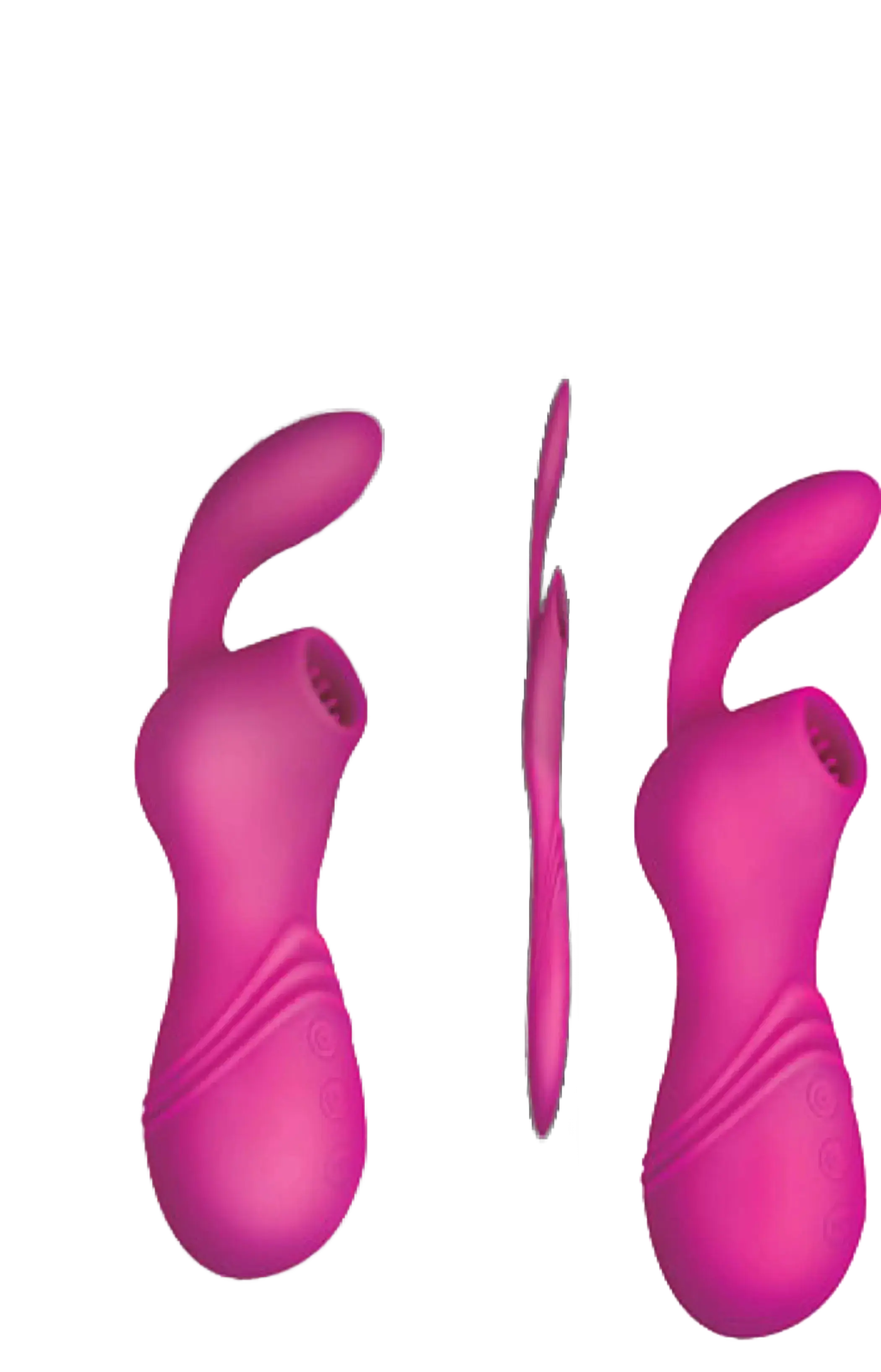 INFINITT SUCTION MASSAGER TWO PINK Nasstoys