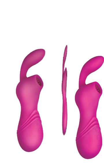 INFINITT SUCTION MASSAGER TWO PINK Nasstoys